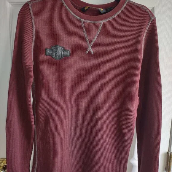 Harley-Davidson long sleeve t shirts - thermal - bundle of 3 - like new - size M - Picture 10 of 14